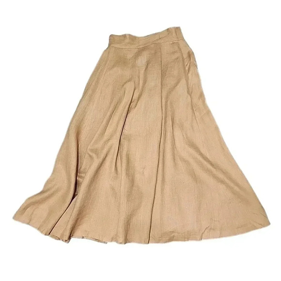 Paul Alexander Vintage Linen Skirt Set – Size 6 - Picture 6 of 15